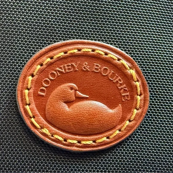 Dooney & Bourke North/South Triple Zip Crossbody Black Nylon Bag NEW - Picture 9 of 12